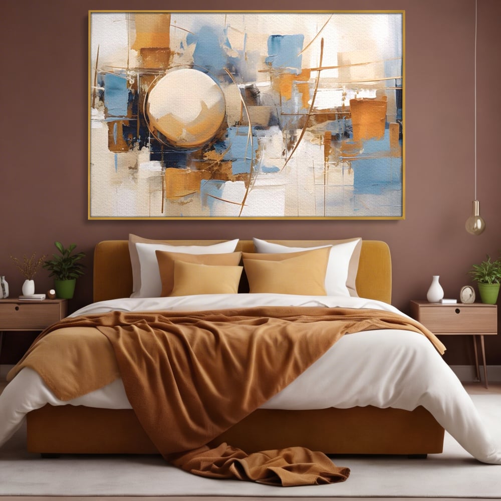 Tablou Canvas Premium LuxCanva® A1389, Sfera , Living, Univers, Decorativ, Arta Moderna, Dormitor, Culori Vibrante