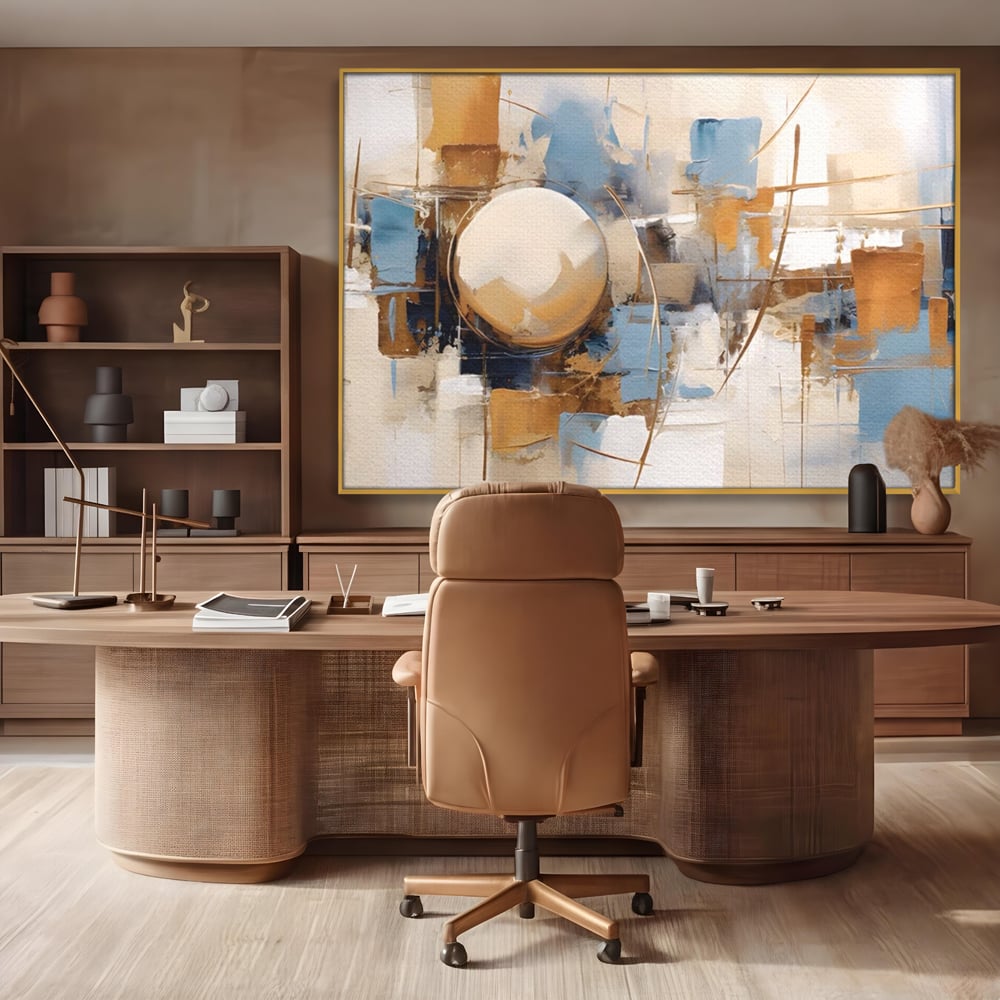 Tablou Canvas Premium LuxCanva® A1389, Sfera , Living, Univers, Decorativ, Arta Moderna, Dormitor, Culori Vibrante