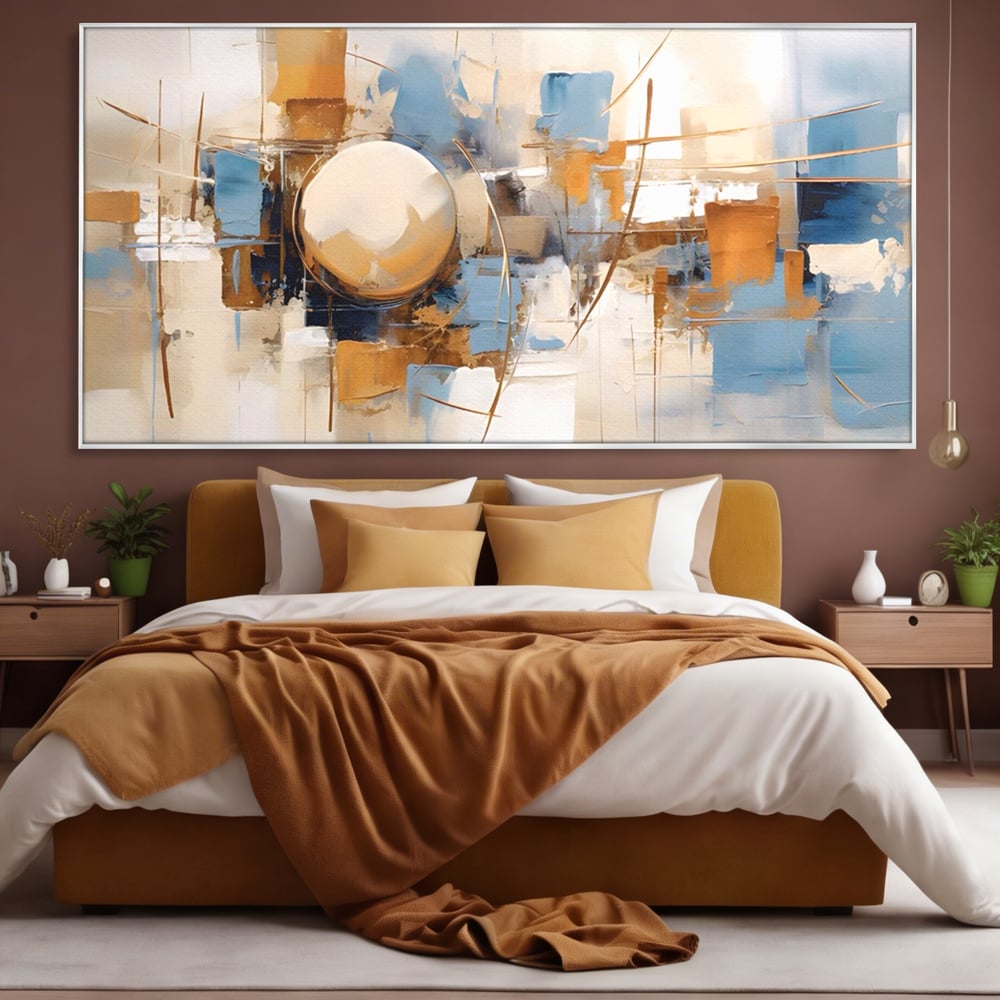 Tablou Canvas Premium LuxCanva® A1389, Sfera , Living, Univers, Decorativ, Arta Moderna, Dormitor, Culori Vibrante