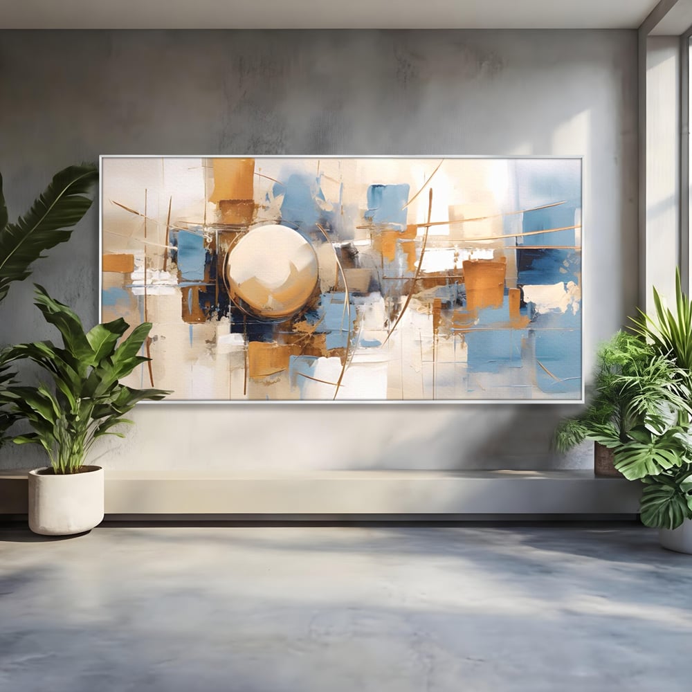 Tablou Canvas Premium LuxCanva® A1389, Sfera , Living, Univers, Decorativ, Arta Moderna, Dormitor, Culori Vibrante