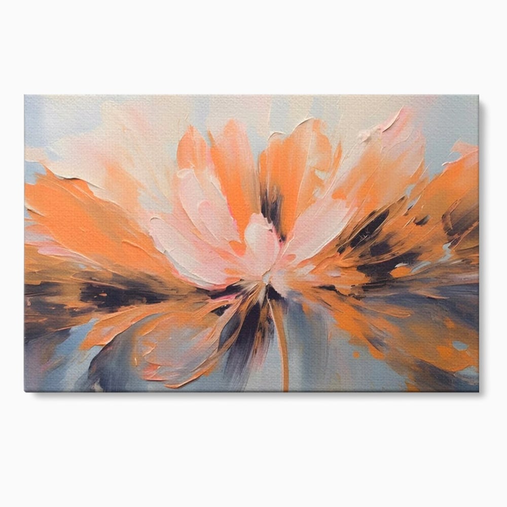 Tablou Canvas Premium, LuxCanva® A1395, Petale Cu Parfum, Dormitor, Floare, Pastel, Decorativ, Culori Vibrante