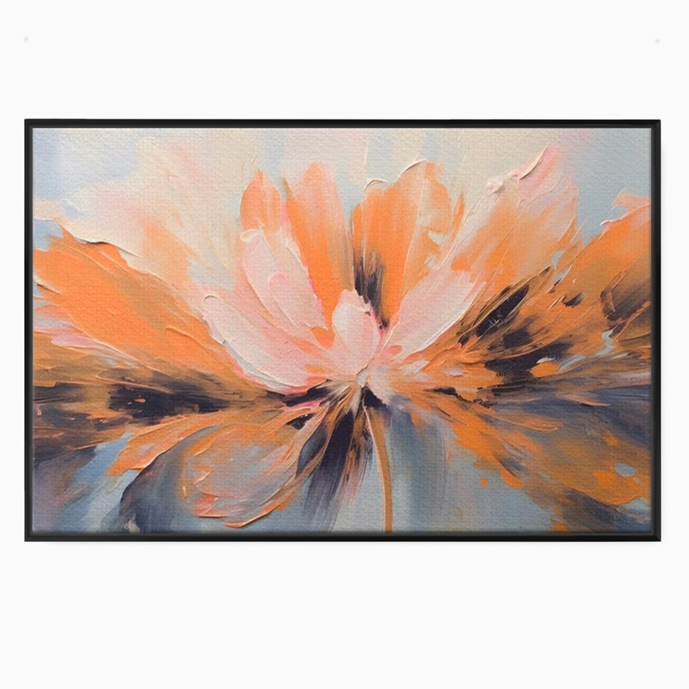 Tablou Canvas Premium, LuxCanva® A1395, Petale Cu Parfum, Dormitor, Floare, Pastel, Decorativ, Culori Vibrante