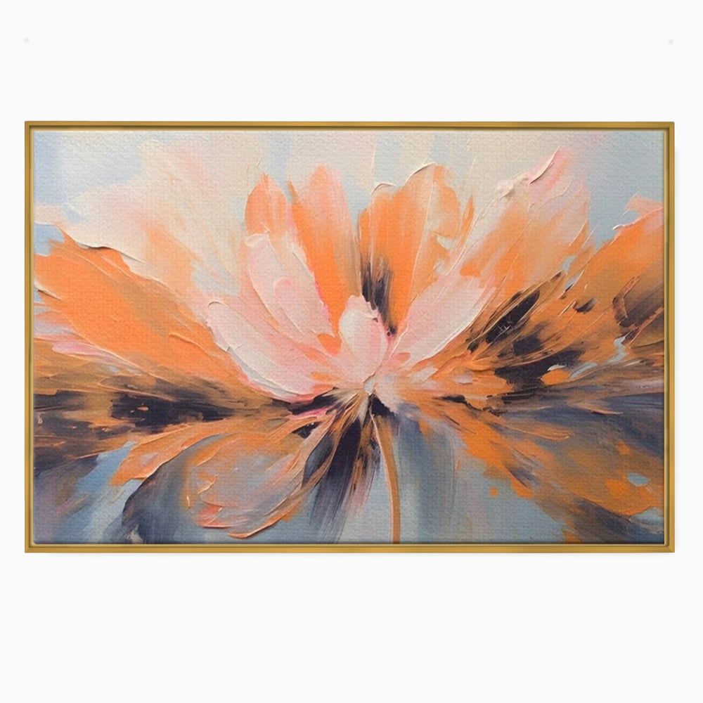 Tablou Canvas Premium, LuxCanva® A1395, Petale Cu Parfum, Dormitor, Floare, Pastel, Decorativ, Culori Vibrante