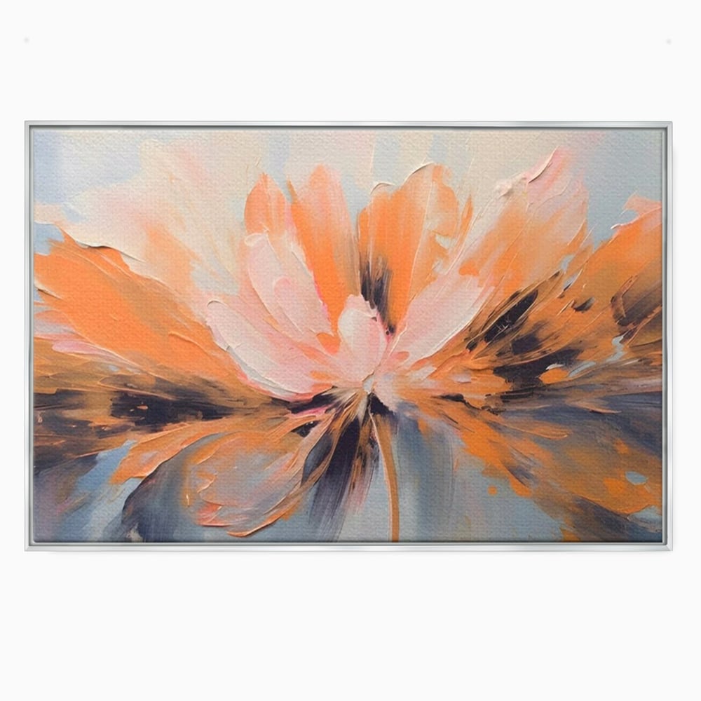 Tablou Canvas Premium, LuxCanva® A1395, Petale Cu Parfum, Dormitor, Floare, Pastel, Decorativ, Culori Vibrante