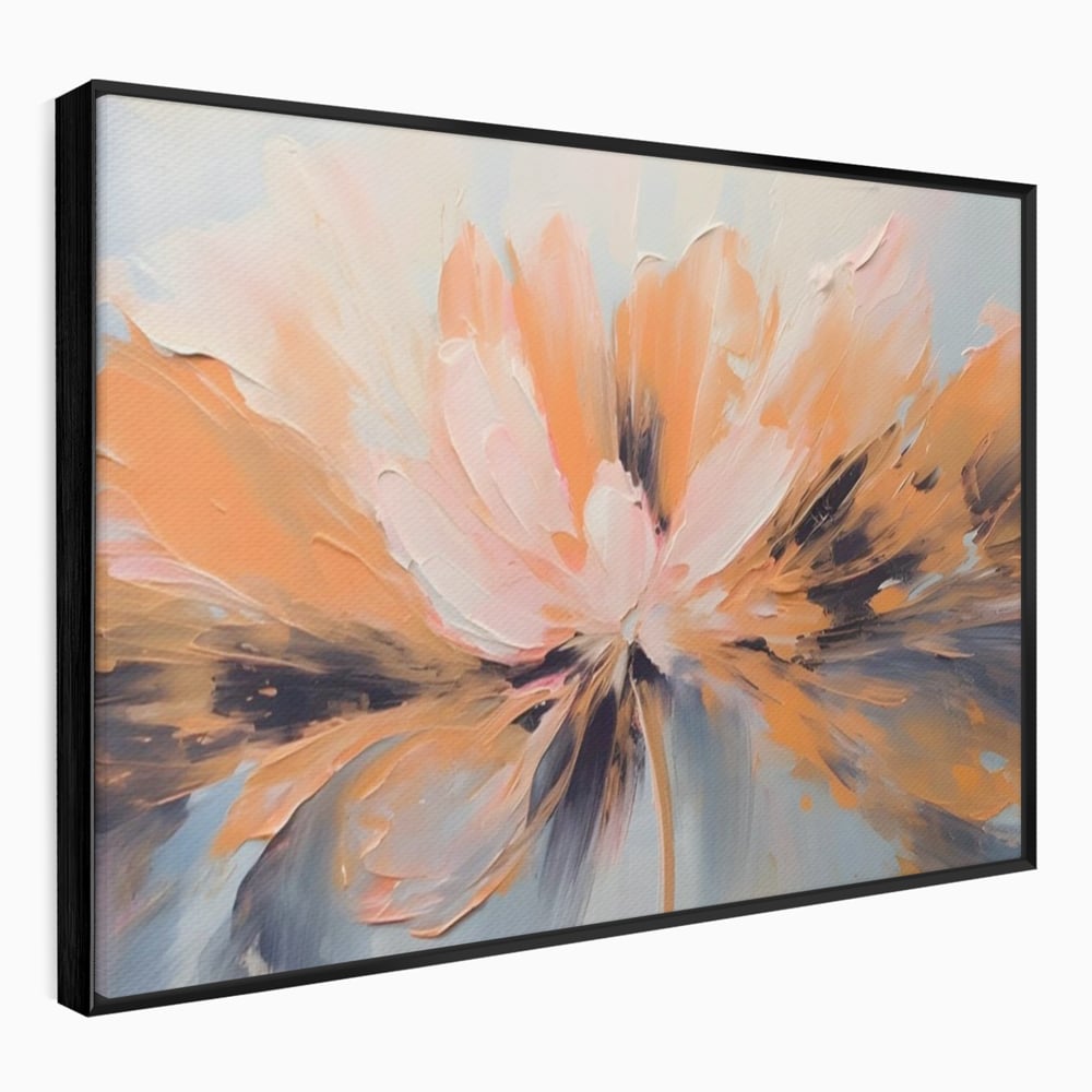 Tablou Canvas Premium, LuxCanva® A1395, Petale Cu Parfum, Dormitor, Floare, Pastel, Decorativ, Culori Vibrante