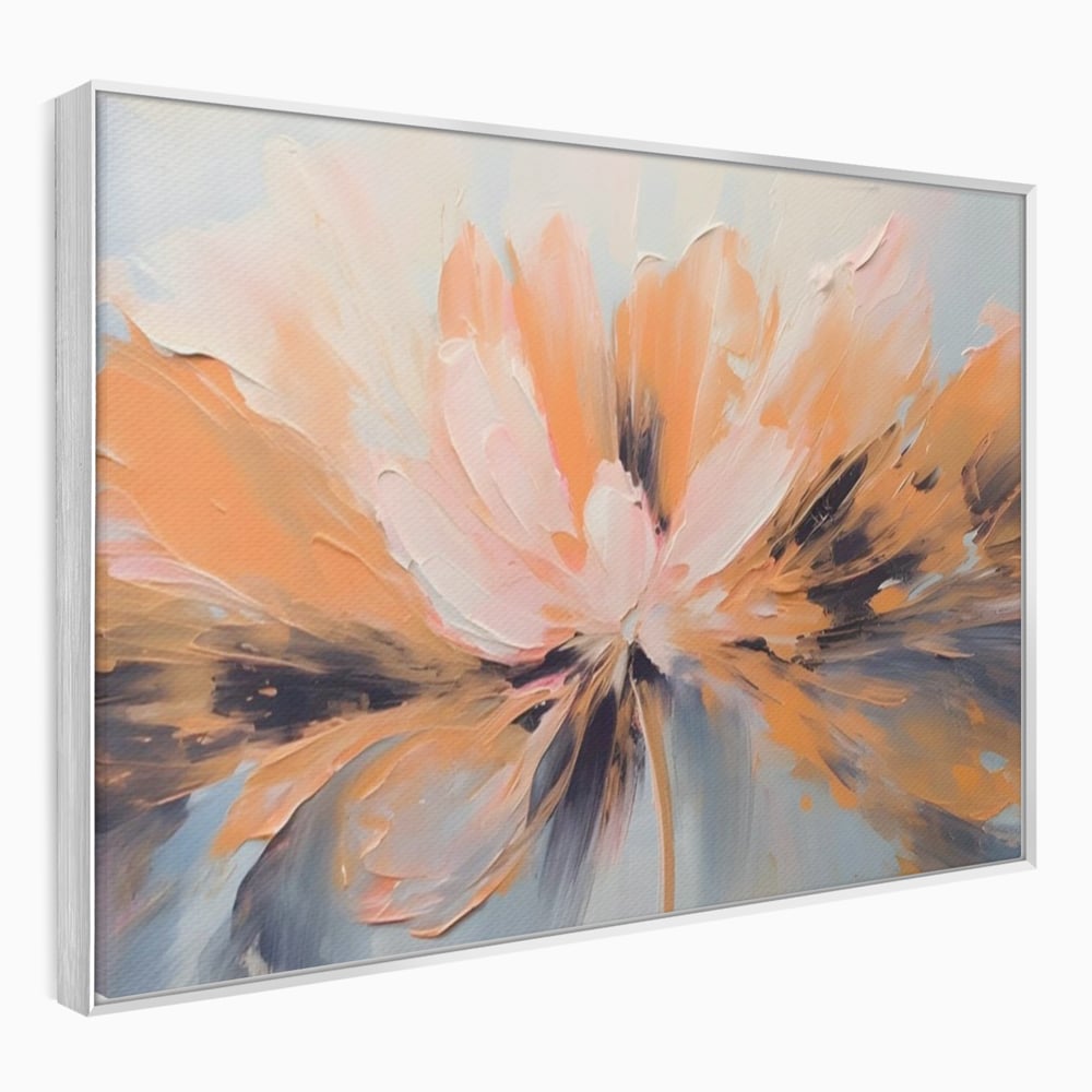 Tablou Canvas Premium, LuxCanva® A1395, Petale Cu Parfum, Dormitor, Floare, Pastel, Decorativ, Culori Vibrante