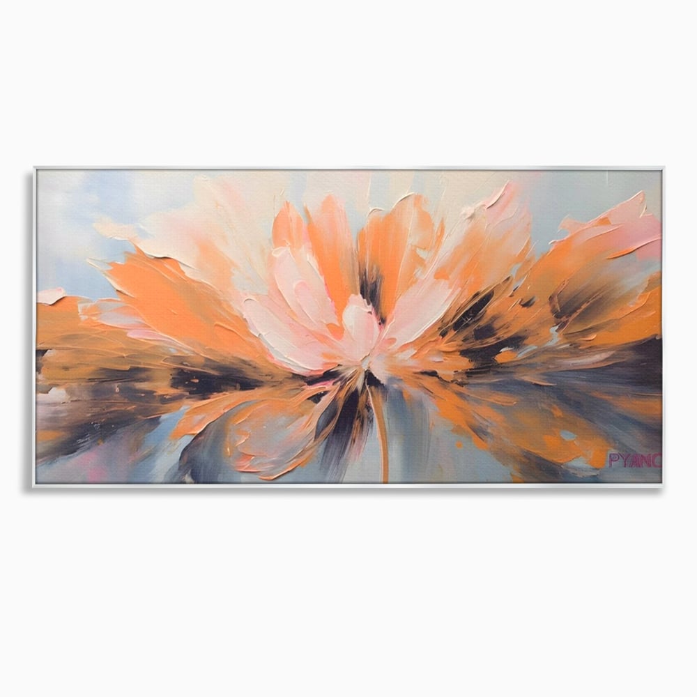 Tablou Canvas Premium, LuxCanva® A1395, Petale Cu Parfum, Dormitor, Floare, Pastel, Decorativ, Culori Vibrante