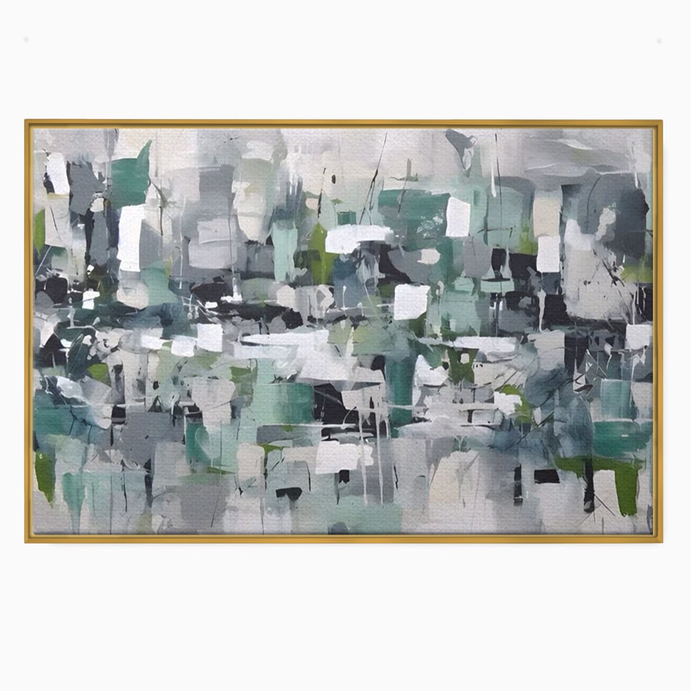 Tablou Canvas Premium LuxCanva® A1396, Colored Squares , Dormitor, Abstract, Patrate, Arta, Living, Room, Culori Vibrante