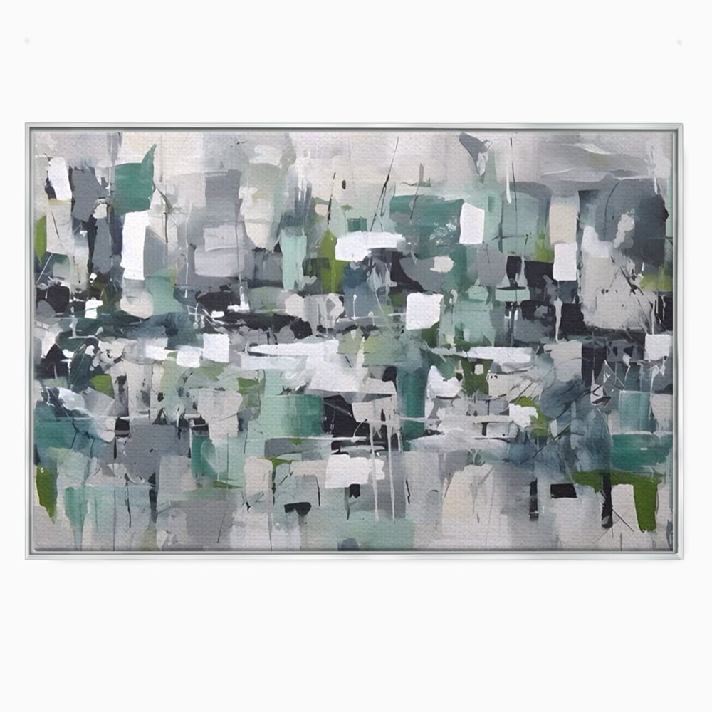 Tablou Canvas Premium LuxCanva® A1396, Colored Squares , Dormitor, Abstract, Patrate, Arta, Living, Room, Culori Vibrante