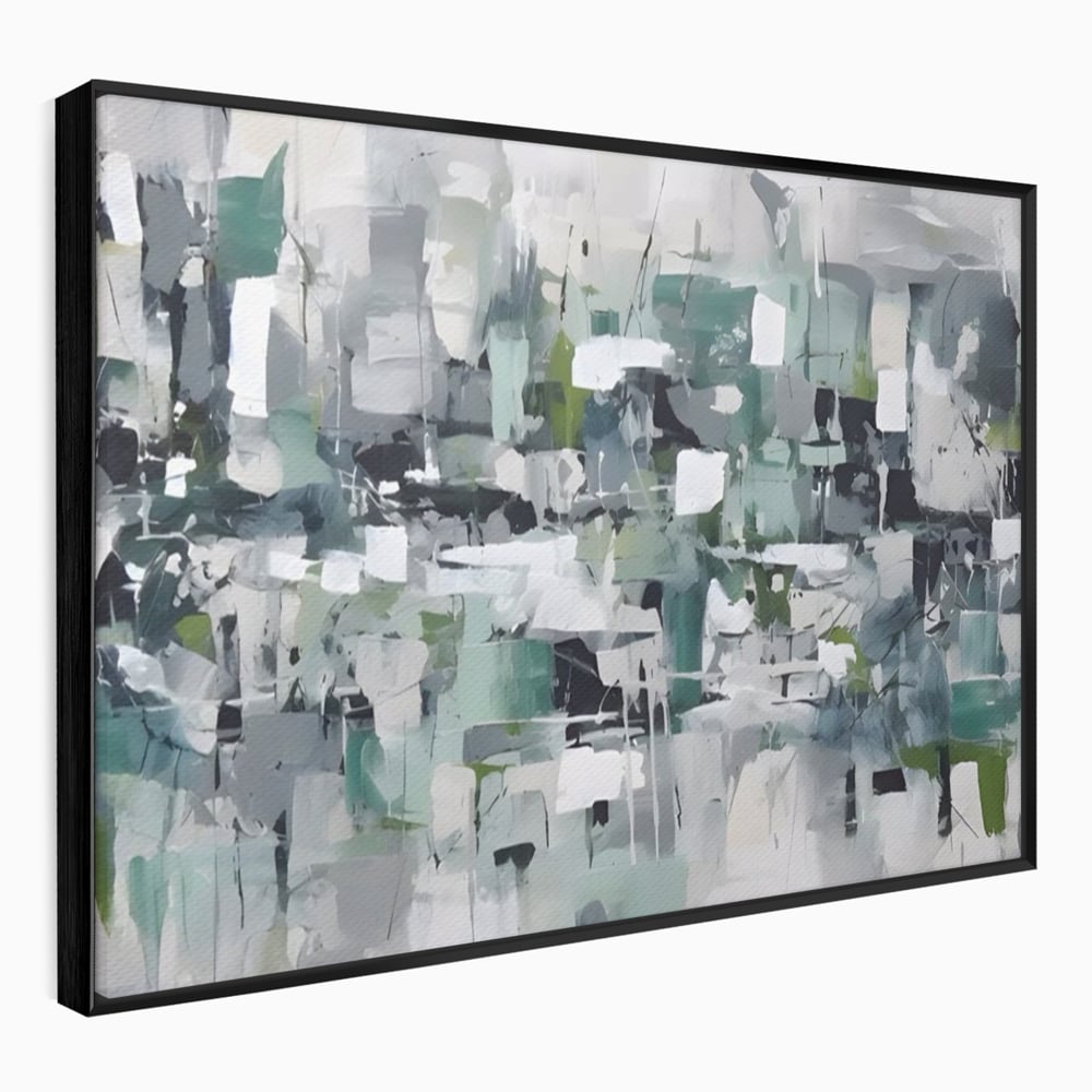 Tablou Canvas Premium LuxCanva® A1396, Colored Squares , Dormitor, Abstract, Patrate, Arta, Living, Room, Culori Vibrante