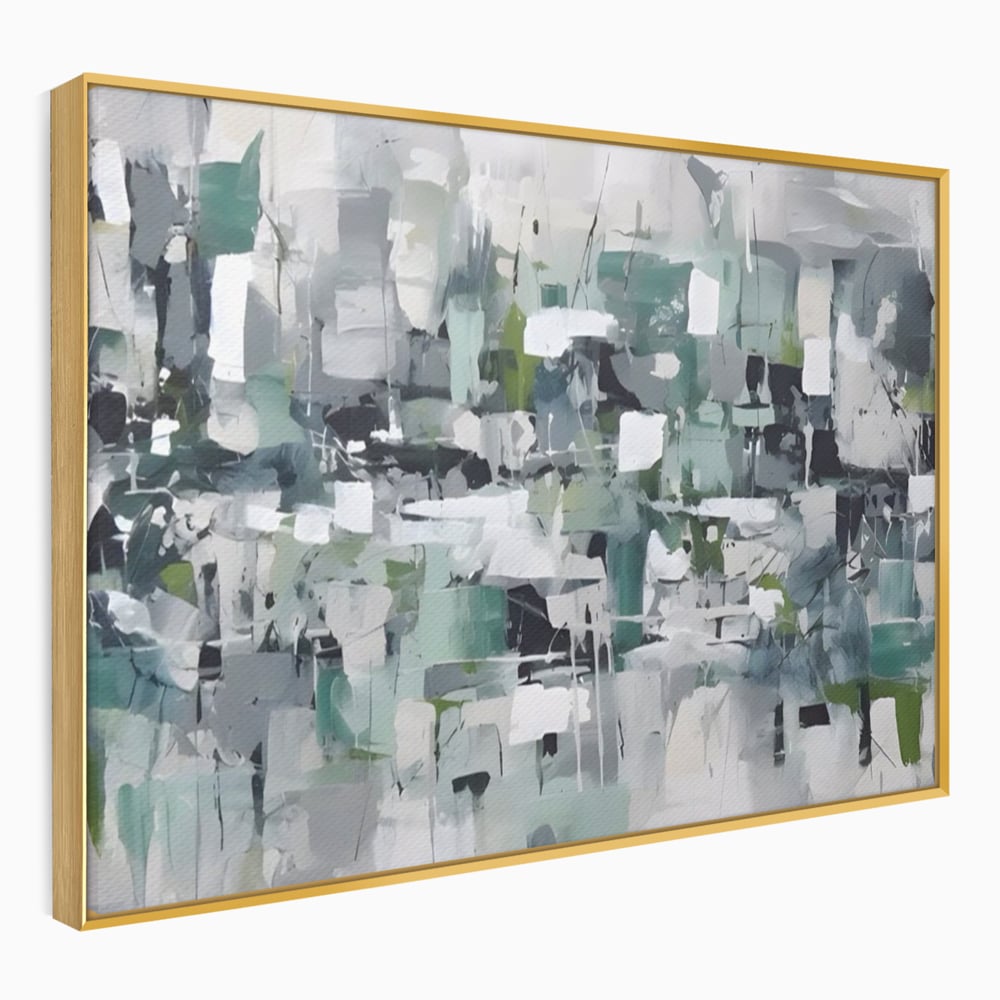 Tablou Canvas Premium LuxCanva® A1396, Colored Squares , Dormitor, Abstract, Patrate, Arta, Living, Room, Culori Vibrante