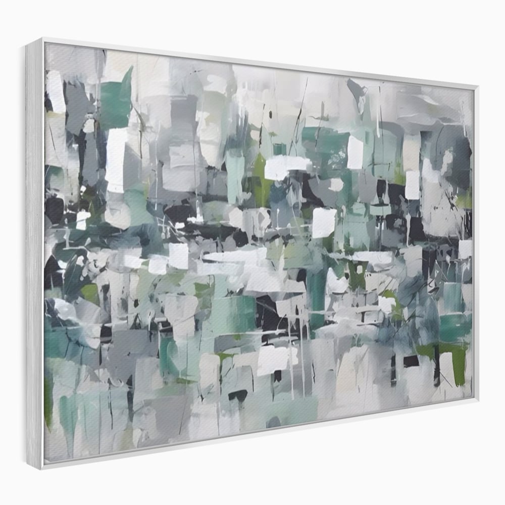 Tablou Canvas Premium LuxCanva® A1396, Colored Squares , Dormitor, Abstract, Patrate, Arta, Living, Room, Culori Vibrante