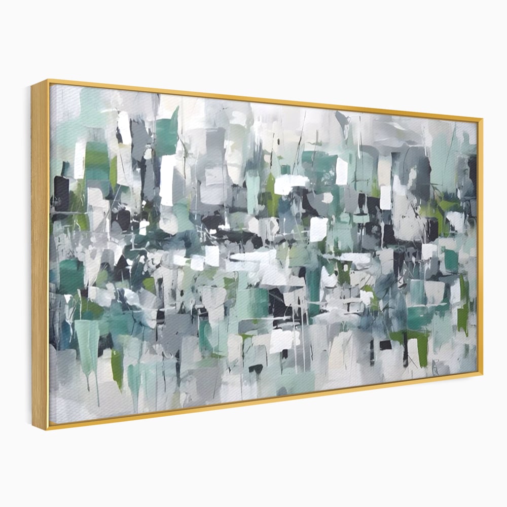 Tablou Canvas Premium LuxCanva® A1396, Colored Squares , Dormitor, Abstract, Patrate, Arta, Living, Room, Culori Vibrante