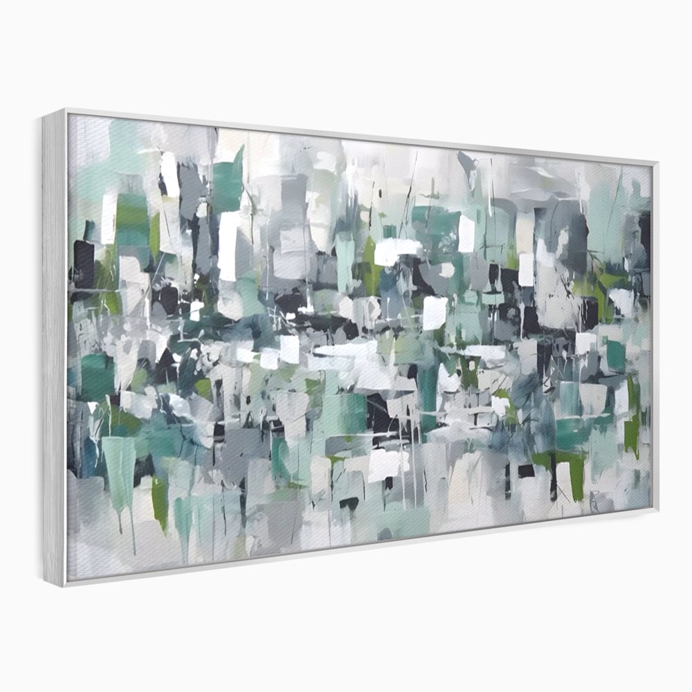 Tablou Canvas Premium LuxCanva® A1396, Colored Squares , Dormitor, Abstract, Patrate, Arta, Living, Room, Culori Vibrante