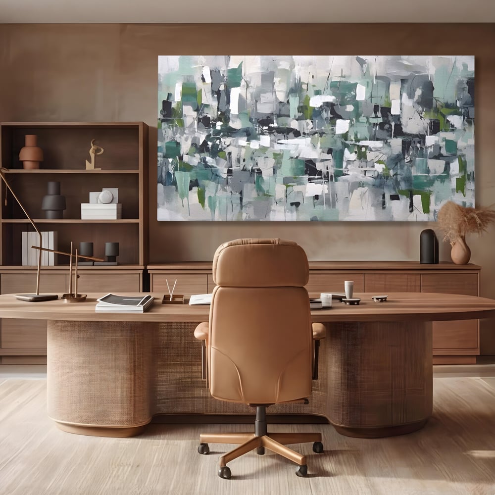 Tablou Canvas Premium LuxCanva® A1396, Colored Squares , Dormitor, Abstract, Patrate, Arta, Living, Room, Culori Vibrante