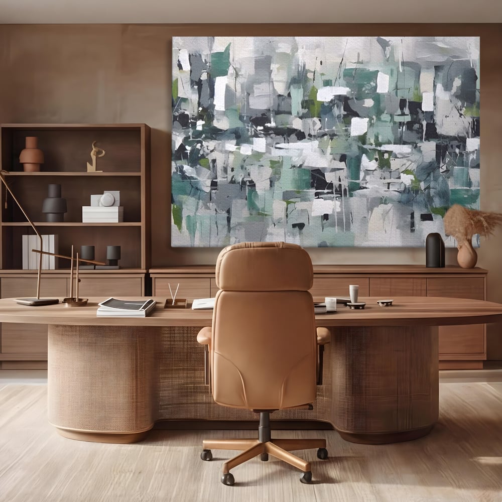Tablou Canvas Premium LuxCanva® A1396, Colored Squares , Dormitor, Abstract, Patrate, Arta, Living, Room, Culori Vibrante