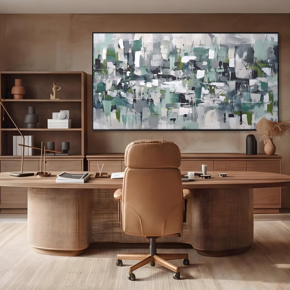 Tablou Canvas Premium LuxCanva® A1396, Colored Squares , Dormitor, Abstract, Patrate, Arta, Living, Room, Culori Vibrante