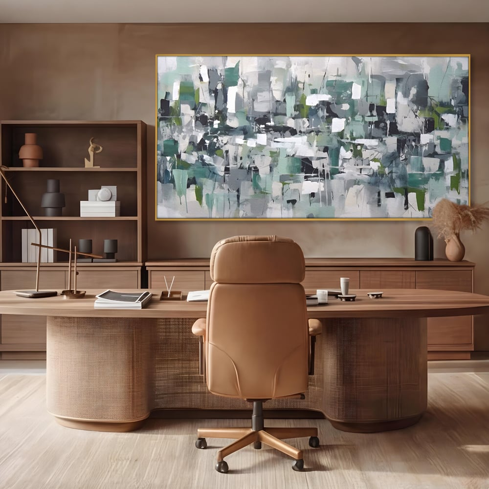 Tablou Canvas Premium LuxCanva® A1396, Colored Squares , Dormitor, Abstract, Patrate, Arta, Living, Room, Culori Vibrante