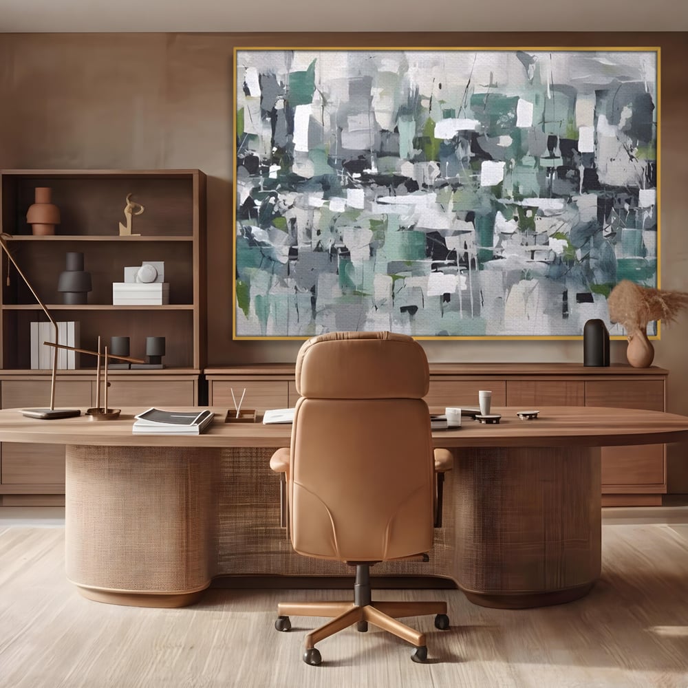 Tablou Canvas Premium LuxCanva® A1396, Colored Squares , Dormitor, Abstract, Patrate, Arta, Living, Room, Culori Vibrante