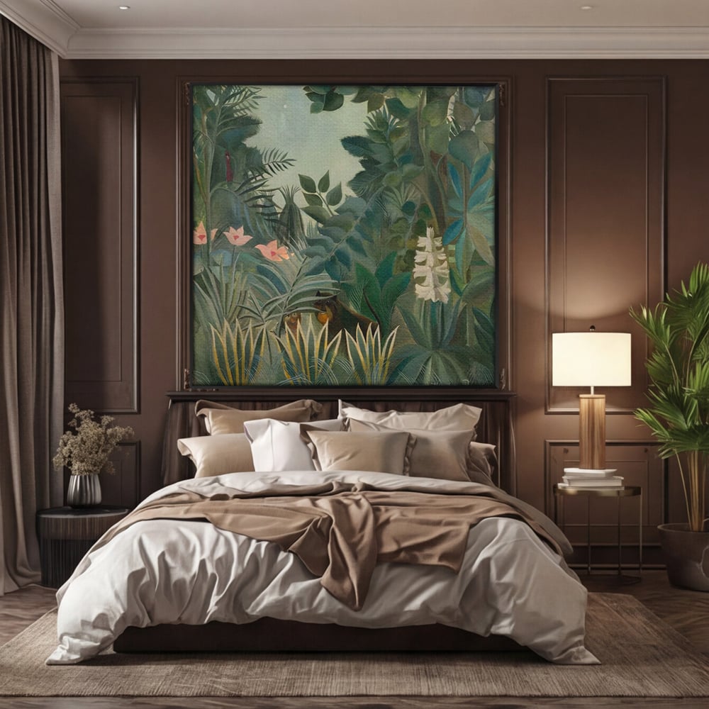 Tablou Canvas Premium LuxCanva® A1398, Primavara In Padure , Room, Animale, Zambila, Lalele, Natura, Living, Culori Vibrante
