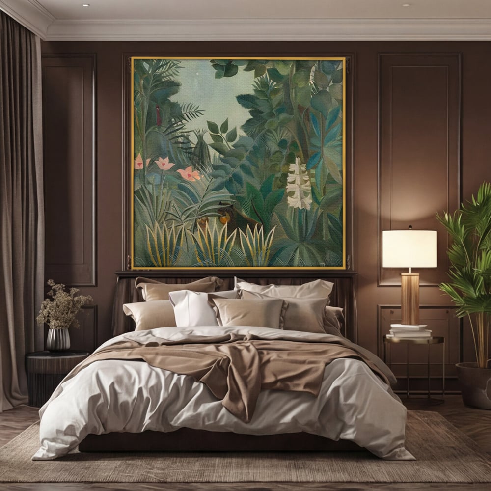 Tablou Canvas Premium LuxCanva® A1398, Primavara In Padure , Room, Animale, Zambila, Lalele, Natura, Living, Culori Vibrante