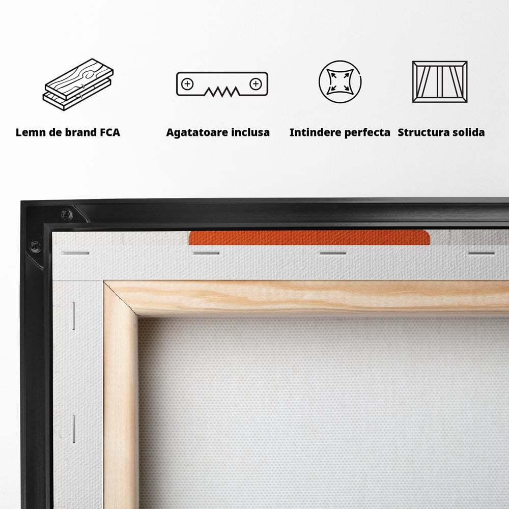 Tablou Canvas Premium LuxCanva® A1400, No Followers , Room, Inocenta, Social Media, Copil, Graffiti, Culori Vibrante