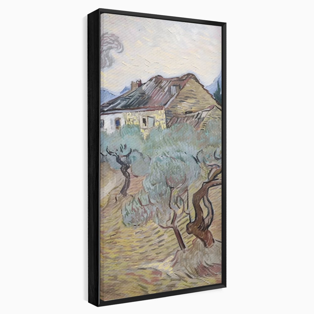 Tablou Canvas Premium LuxCanva® A1401, The Olive Trees , Room, Van Gogh, Pictor, Pictura, Casa, Galerie, Culori Vibrante