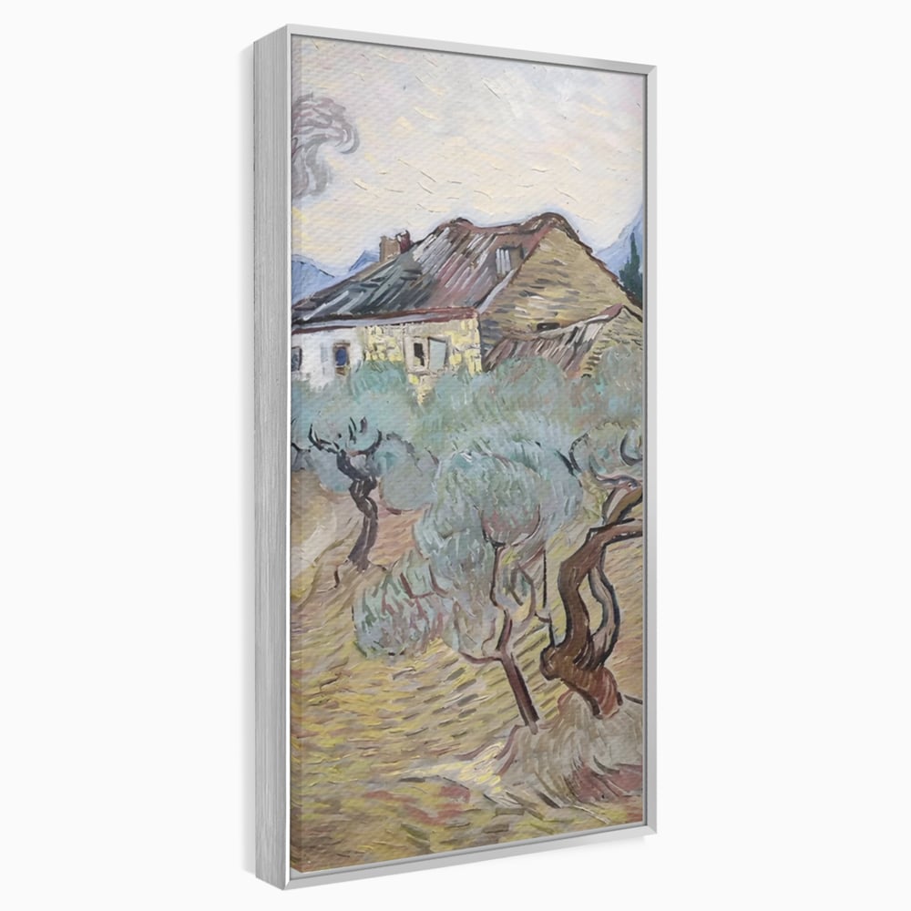 Tablou Canvas Premium LuxCanva® A1401, The Olive Trees , Room, Van Gogh, Pictor, Pictura, Casa, Galerie, Culori Vibrante