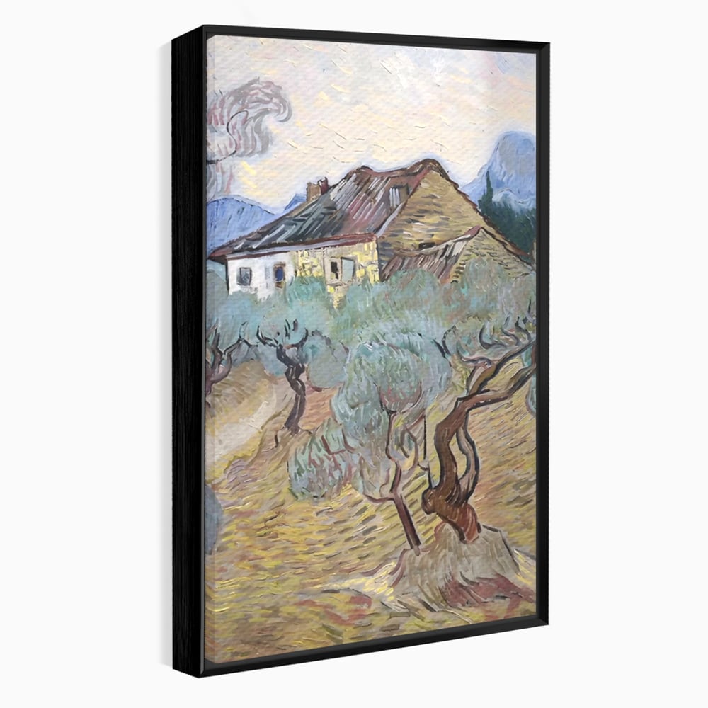 Tablou Canvas Premium LuxCanva® A1401, The Olive Trees , Room, Van Gogh, Pictor, Pictura, Casa, Galerie, Culori Vibrante