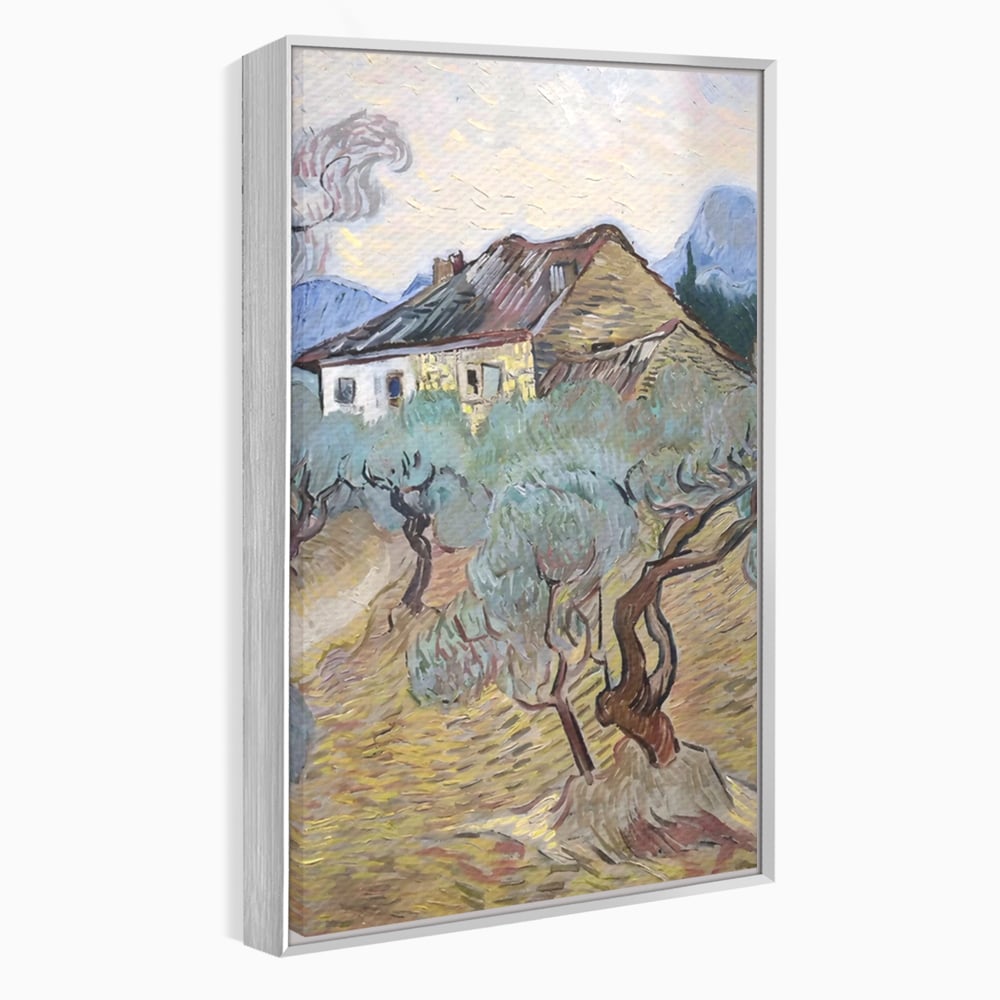 Tablou Canvas Premium LuxCanva® A1401, The Olive Trees , Room, Van Gogh, Pictor, Pictura, Casa, Galerie, Culori Vibrante