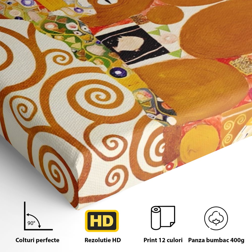Tablou Canvas Premium LuxCanva® A1402, In Lumea Povestilor ,  Room, Vise, Fata, Visatoare, Dormitor, Culori Vibrante