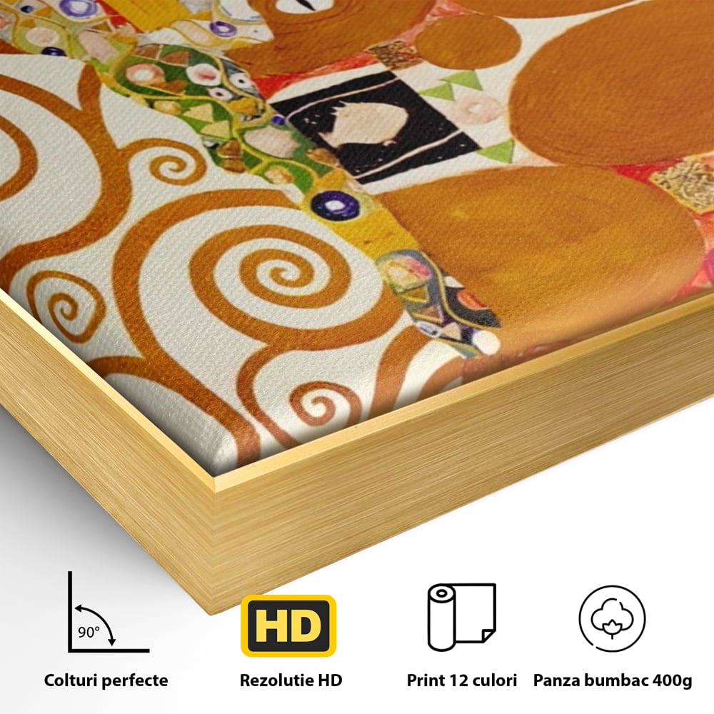 Tablou Canvas Premium LuxCanva® A1402, In Lumea Povestilor ,  Room, Vise, Fata, Visatoare, Dormitor, Culori Vibrante