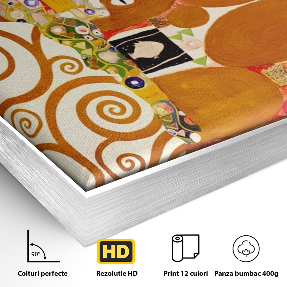 Tablou Canvas Premium LuxCanva® A1402, In Lumea Povestilor ,  Room, Vise, Fata, Visatoare, Dormitor, Culori Vibrante