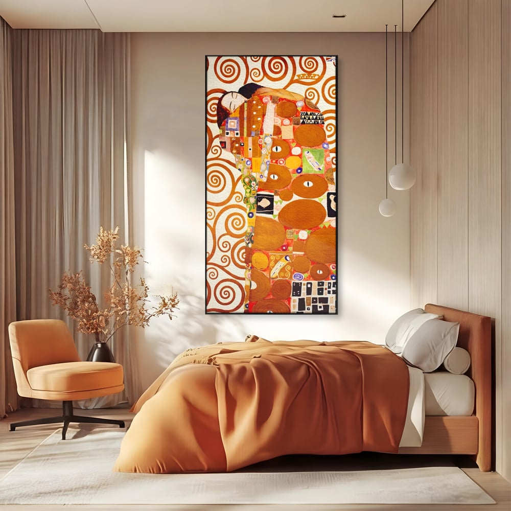 Tablou Canvas Premium LuxCanva® A1402, In Lumea Povestilor ,  Room, Vise, Fata, Visatoare, Dormitor, Culori Vibrante