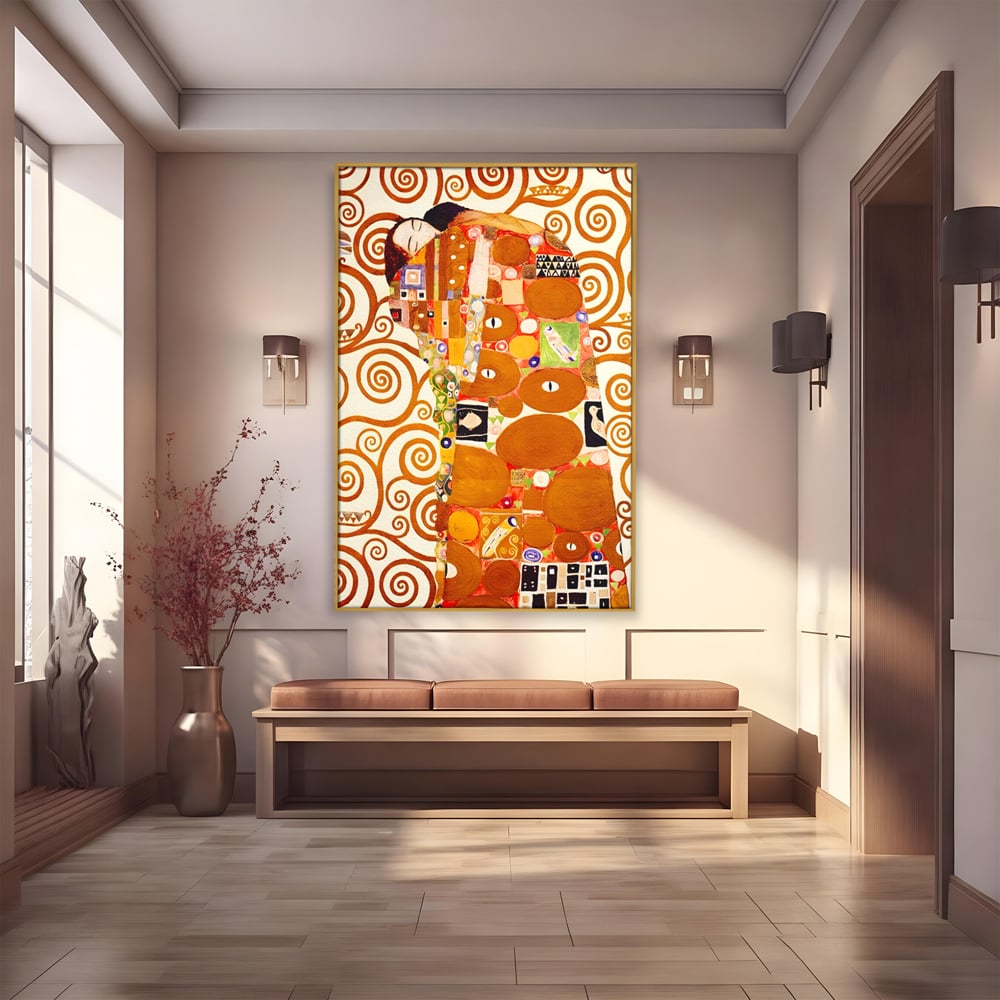 Tablou Canvas Premium LuxCanva® A1402, In Lumea Povestilor ,  Room, Vise, Fata, Visatoare, Dormitor, Culori Vibrante