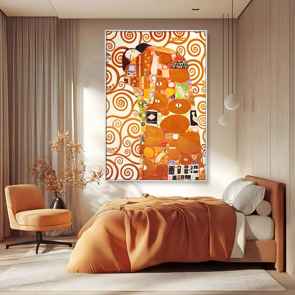 Tablou Canvas Premium LuxCanva® A1402, In Lumea Povestilor ,  Room, Vise, Fata, Visatoare, Dormitor, Culori Vibrante