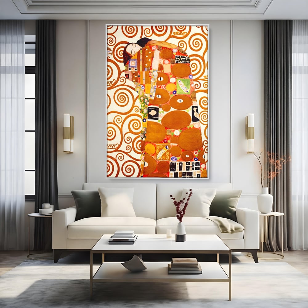 Tablou Canvas Premium LuxCanva® A1402, In Lumea Povestilor ,  Room, Vise, Fata, Visatoare, Dormitor, Culori Vibrante