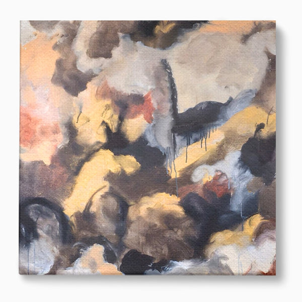 Tablou Canvas Premium LuxCanva® A1422, Amestec De Culori , Living, Expresionism, Artist, Abstract, Pictura, Dormitor, Decorativ, Culori Vibrante