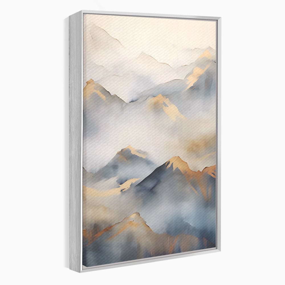 Tablou Canvas Premium LuxCanva® A1446, Munti Aurii ,  Room, Decorativ, Crestele Muntilor, Natura, Peisaj, Living, Culori Vibrante