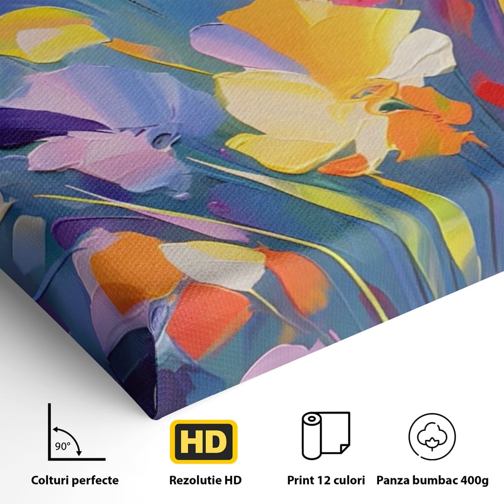 Leinwandbilder Premium LuxCanva® A1458, Blumenmonat, dekorativ, dekorativ, lebendig, Pflanze, Blumenstrauß, farbenfroh, lebendige Farben