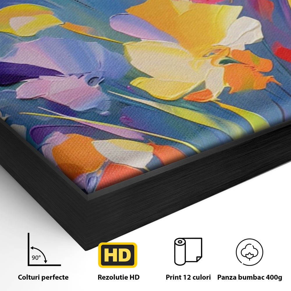 Leinwandbilder Premium LuxCanva® A1458, Blumenmonat, dekorativ, dekorativ, lebendig, Pflanze, Blumenstrauß, farbenfroh, lebendige Farben