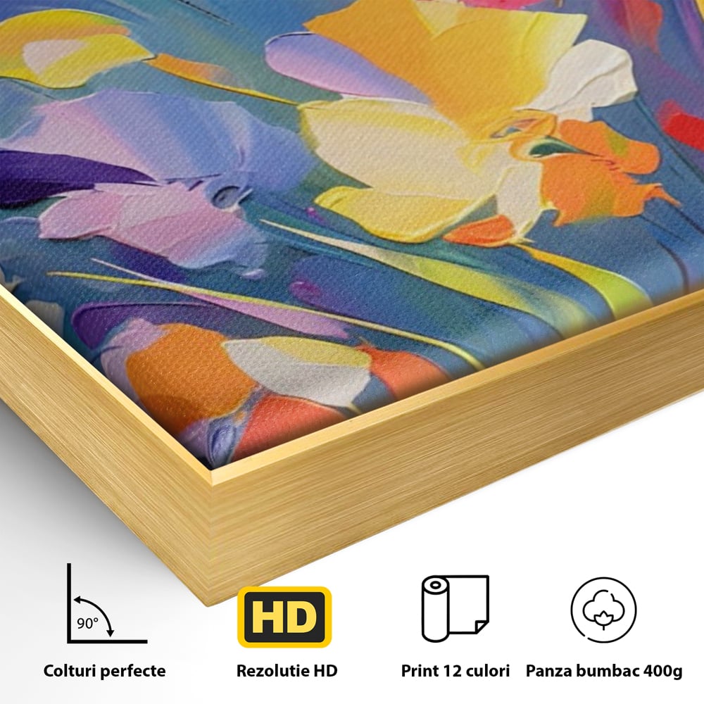 Leinwandbilder Premium LuxCanva® A1458, Blumenmonat, dekorativ, dekorativ, lebendig, Pflanze, Blumenstrauß, farbenfroh, lebendige Farben