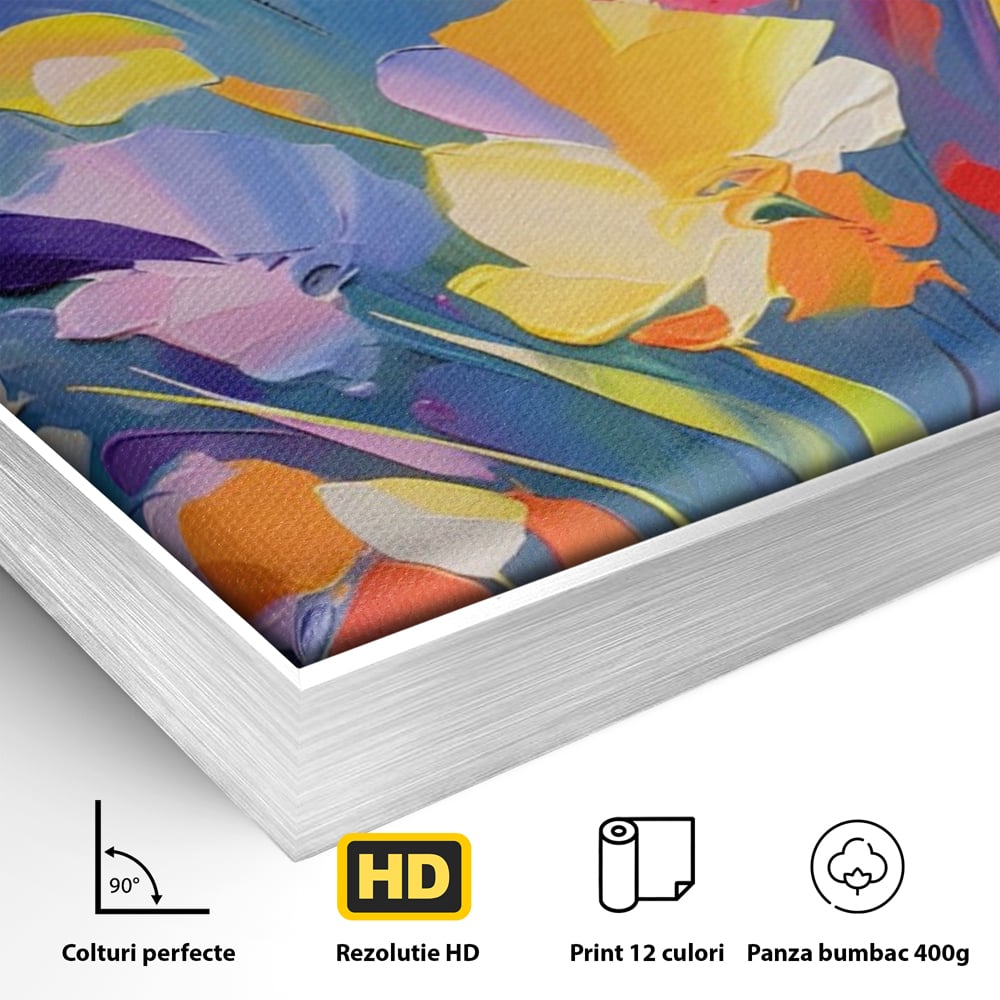 Leinwandbilder Premium LuxCanva® A1458, Blumenmonat, dekorativ, dekorativ, lebendig, Pflanze, Blumenstrauß, farbenfroh, lebendige Farben