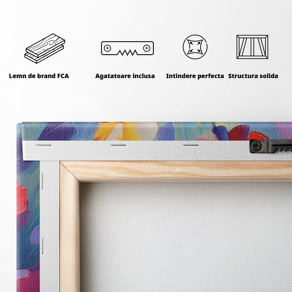 Leinwandbilder Premium LuxCanva® A1458, Blumenmonat, dekorativ, dekorativ, lebendig, Pflanze, Blumenstrauß, farbenfroh, lebendige Farben