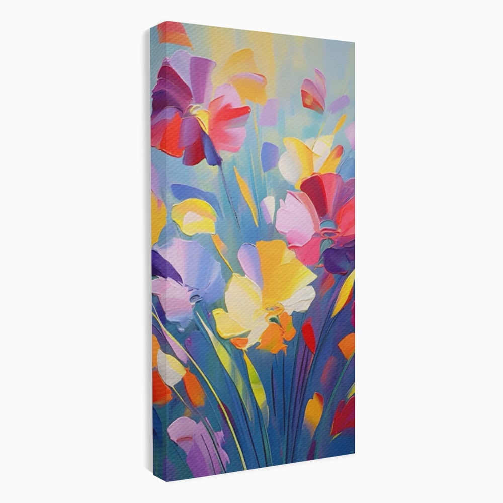 Leinwandbilder Premium LuxCanva® A1458, Blumenmonat, dekorativ, dekorativ, lebendig, Pflanze, Blumenstrauß, farbenfroh, lebendige Farben