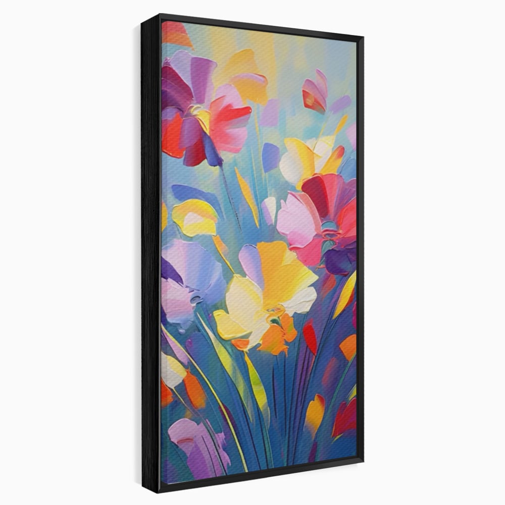 Leinwandbilder Premium LuxCanva® A1458, Blumenmonat, dekorativ, dekorativ, lebendig, Pflanze, Blumenstrauß, farbenfroh, lebendige Farben