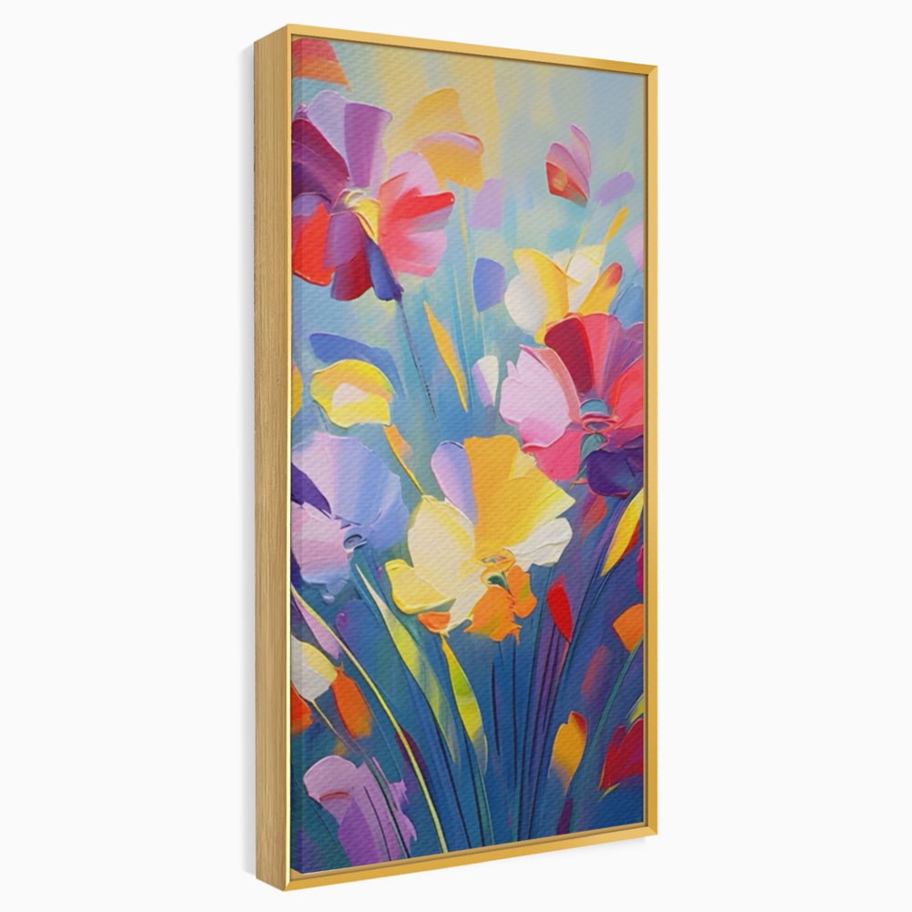 Leinwandbilder Premium LuxCanva® A1458, Blumenmonat, dekorativ, dekorativ, lebendig, Pflanze, Blumenstrauß, farbenfroh, lebendige Farben