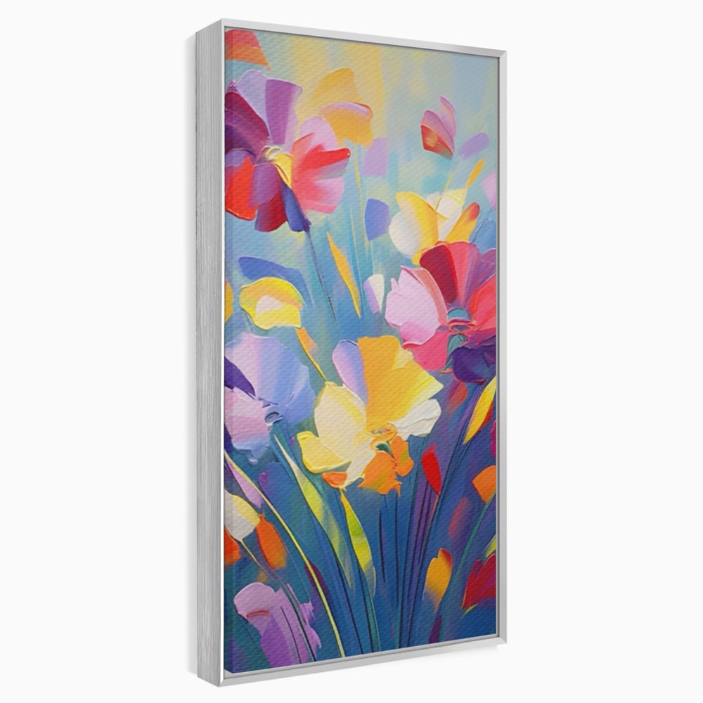 Leinwandbilder Premium LuxCanva® A1458, Blumenmonat, dekorativ, dekorativ, lebendig, Pflanze, Blumenstrauß, farbenfroh, lebendige Farben