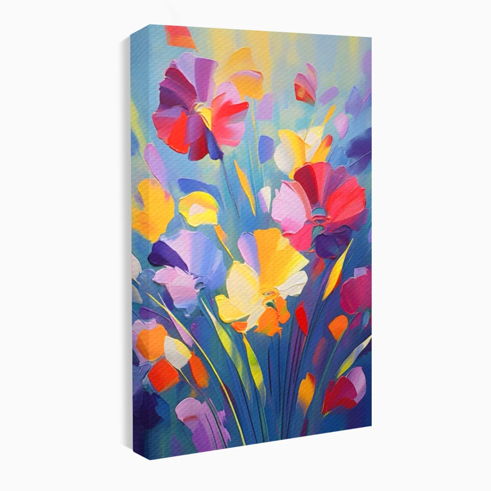 Leinwandbilder Premium LuxCanva® A1458, Blumenmonat, dekorativ, dekorativ, lebendig, Pflanze, Blumenstrauß, farbenfroh, lebendige Farben