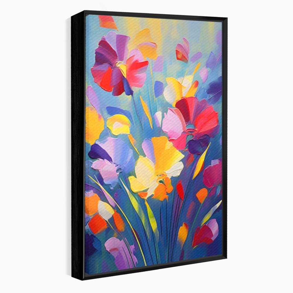 Leinwandbilder Premium LuxCanva® A1458, Blumenmonat, dekorativ, dekorativ, lebendig, Pflanze, Blumenstrauß, farbenfroh, lebendige Farben